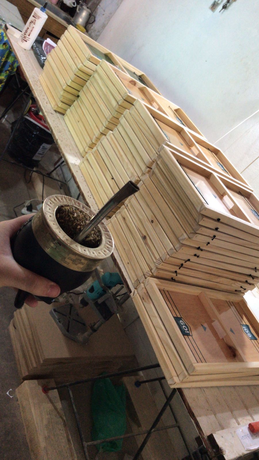 Madera trabajada a mano